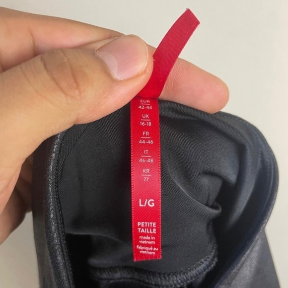 SPANXshape Faux Leather Leggings‎ - Picture 9 of 11